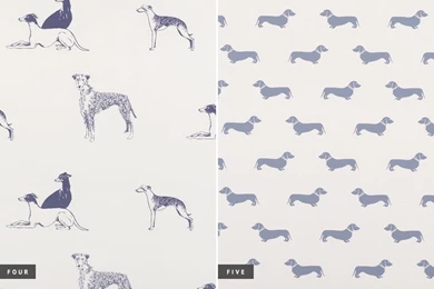 Trends: Dog Wallpapers Decor