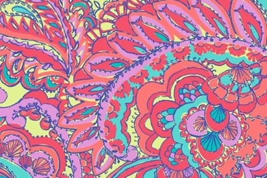 Lilly Pulitzer Feelin Groovy Mobile Wallpapers