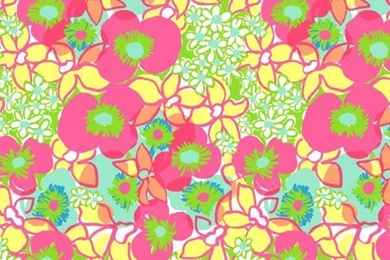 Lilly Pulitzer Floral Desktop Wallpapers 2015 2016