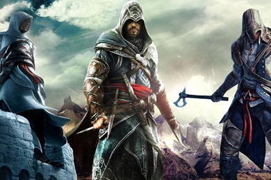 Assassin's Creed Altair Ezio Connor Edward   Wallpaper.