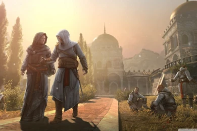 Assassin's Creed Revelations Masyaf Maria Thorpe And Altair HD ...