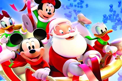 Walt Disney In Christmas Wallpapers HD