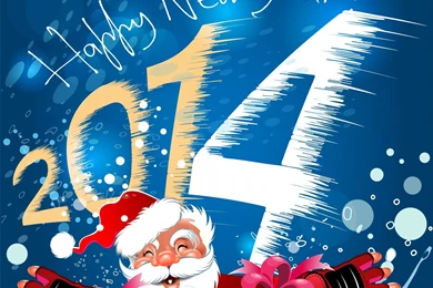 Merry Christmas 2014 Happy New Year Wallpapers