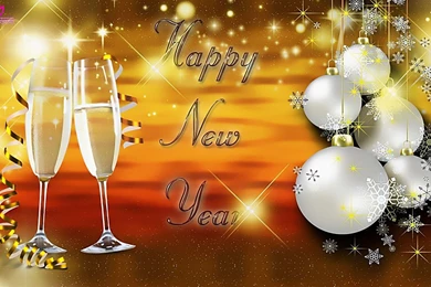 Happy New Year And Christmas Wishes 2014 Messages With Greetings ...