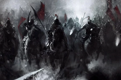 Battle Horses Soldiers Fantasy Artwork HD Wallpapers   FreeWallsUp