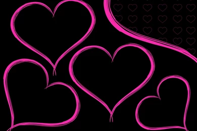 Pink hearts wallpaper hd style1.jpg