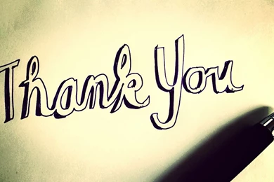 New Thank You For Desktop Hd Wallpapers