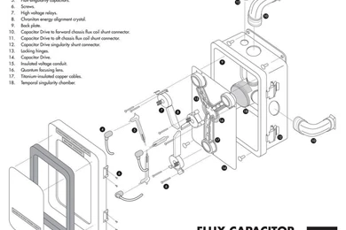 Flux Capacitor Exploded Diagram By Trekmodeler On DeviantArt