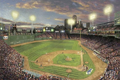 Alexander Badrow: Fenway Park Wallpapers