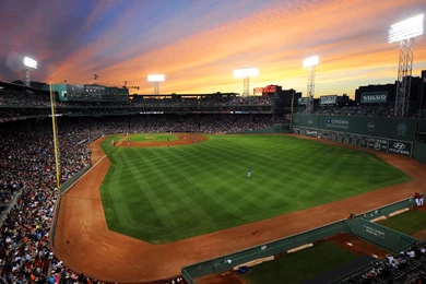 Sunset Over Fenway