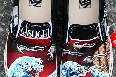 Gaslight Anthem Shoes By BBEEshoes On DeviantArt