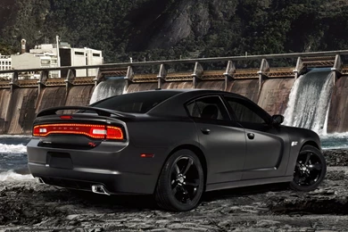 Dodge Charger Matte Black   Image