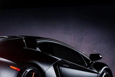 Download Matte Black Lamborghini Aventador On Vellano Wheels HD ...