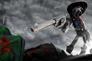 The Gunstringer Vs Rango By FARetis On DeviantArt