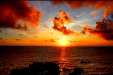 Clouds sea sunset cosmos widescreen hd wallpaper download sea sunset cosmos images free.jpg