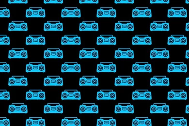 Electro Boombox iPhone Wallpapers