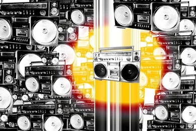 Flash Boombox Photo By Young_chino25