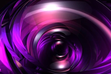 Glossy Purple Abstract 3d Wallpapers