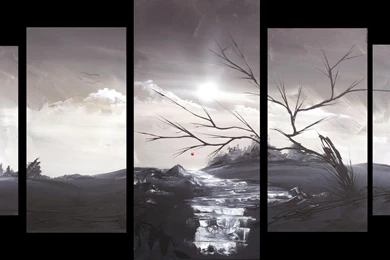 Black And White Modern Art In Charming Black And White Modern Art ...