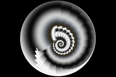 Fractal Art By Vicky, Black And White Wallpapers