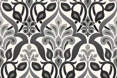 2535 20648 Fusion Ombre Damask Black And White Art Deco Wallpapers ...