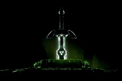 THE SWORD OF HYRULE WALLPAPER   (