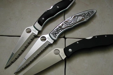 Download Wallpapers 1920x1080 Knives, Leather, Metal, Weapons Full ...
