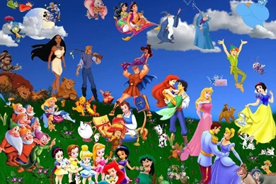 Disney Cartoon Wallpapers Classic Disney Wallpapers (14019170 ...