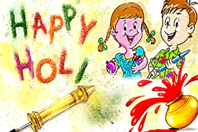 Happy Holi Cartoon Hd Wallpapers Free Download