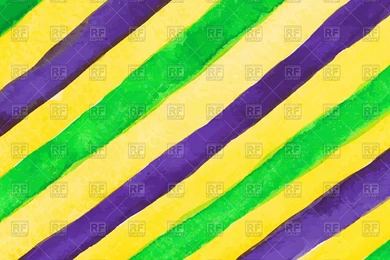Watercolor Painted Diagonal Striped Backgrounds For Mardi Gras ...