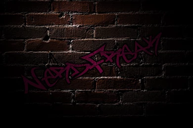 NerdFreak Brick Wall Graffiti Shadows Wallpapers Wallpapers And ...