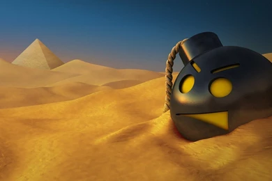 Download Wallpapers 1920x1080 Serious Sam, Core, Smile, Sand ...