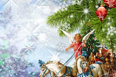 Christmas Angels Wallpapers