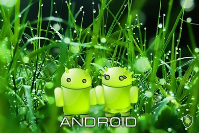 Android Logo Nature Concept Wallpapers Free Android Logo Nature ...