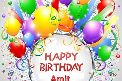 Happy Birthday Amit Happy Birthday