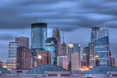Minneapolis Skyline Dawn HDR By 5isalive On DeviantArt