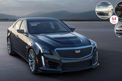 2016 Cadillac CTS V   Front