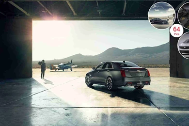 2016 Cadillac CTS V   Rear