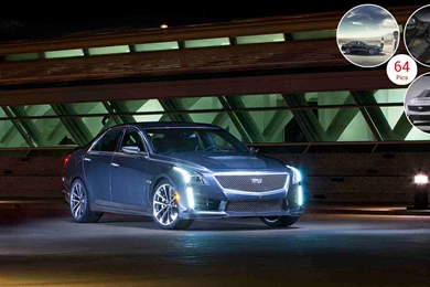 2016 Cadillac CTS V   Front