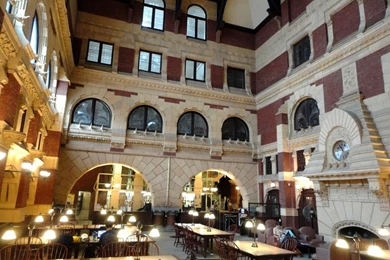 Philadelphia, PA Fisher Fine Arts Library Atrium