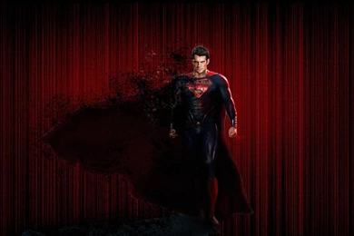 THE MAN OF STEEL WALLPAPER   (