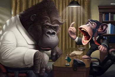 No Monkey Business Wallpapers   Digital Art Wallpapers