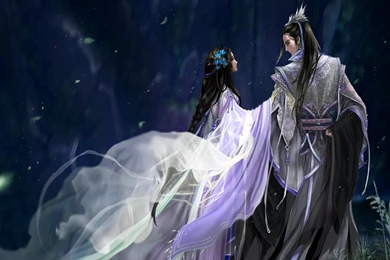 Anime Series Bleach Couple Love Girl Male Kimono Wallpapers ...