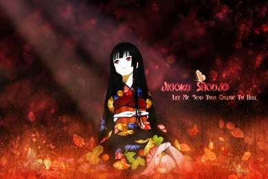 Jigoku Shoujo: Girl From Hell Dark Anime HD Wallpapers