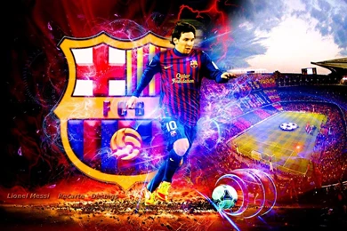 Papel De Parede Messi Background, Imagem Do Futebol