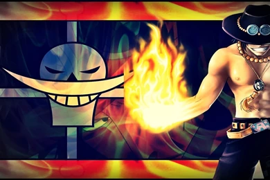 DeviantArt: More Like Portgas D. Ace Wallpapers   @One Piece By ...