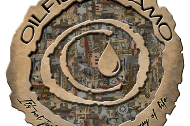 Oilfield Camo Wall Graphics