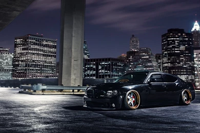 Dodge Charger SRT8 Supercharger Car Tuning Parking Wallpapers ...