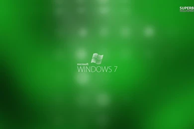 Green Microsoft Windows 7 Wallpapers   Computer Wallpapers