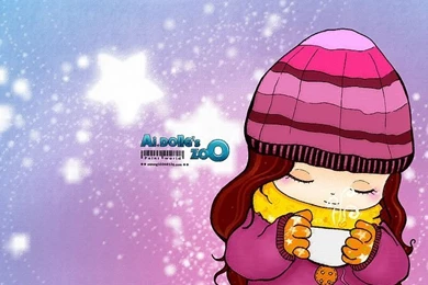 Lovely Girl Character   Ai Dong's Character Illustrations 10 ...